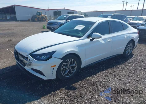 2021 Hyundai Sonata Sel из США, поврежденный, VIN 5NPEL4JAXMH092318